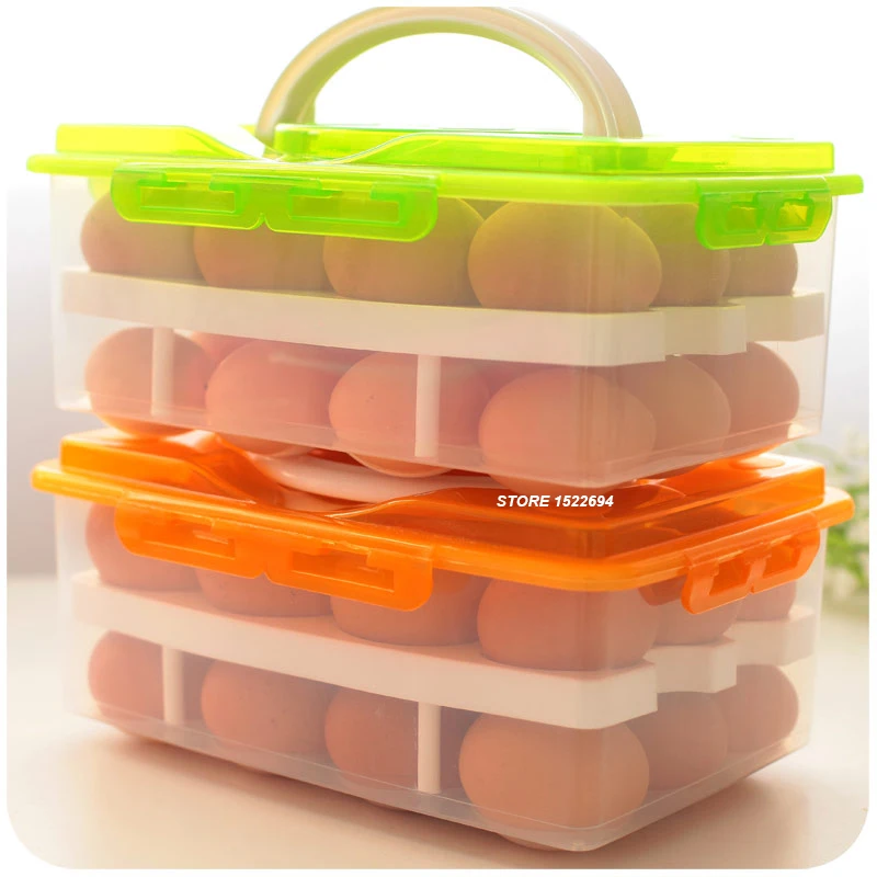 K2 Home Eggs Container Storage Box 24 Grid Bilayer Basket Organizer Kitchen Gadgets Items Refrigerator Storage Tool
K2 Home Eggs Container Storage Box 24 Grid Bilayer Basket Organizer Kitchen Gadgets Items Refrigerator Storage Tool