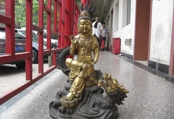 USPS to USA S0462 Tibet exquisite Bronze freedom Kwan-Yin Guan Yin Bodhisattva Sit Ride on Dragon
USPS to USA S0462 Tibet exquisite Bronze freedom Kwan-Yin Guan Yin Bodhisattva Sit Ride on Dragon