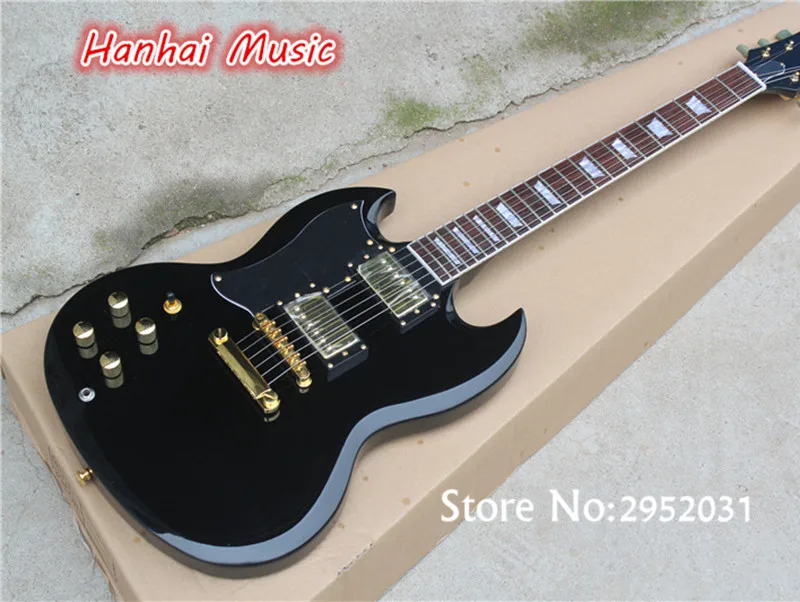 Free Shipping- Left-hand Electric Guitar with Black Color,Gold Hardware,Rosewood Fretboard,Mahogany Body and can be Customized
Free Shipping- Left-hand Electric Guitar with Black Color,Gold Hardware,Rosewood Fretboard,Mahogany Body and can be Customized