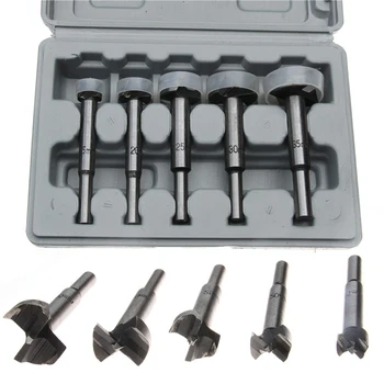 5PCS 15-35mm HSS Core Electric Flat Wing Drill Bits Set Hole Cutter Drilling Tools For Woodworking with Plastic Case
5PCS 15-35mm HSS Core Electric Flat Wing Drill Bits Set Hole Cutter Drilling Tools For Woodworking with Plastic Case