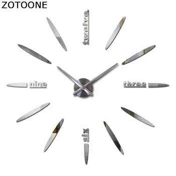 ZOTOONE Acrylic 3d Mirror Wall Clock Modern Design DIY Vintage Self Adhesive Watch Clock Wall Sticker For Wedding Decoration D
ZOTOONE Acrylic 3d Mirror Wall Clock Modern Design DIY Vintage Self Adhesive Watch Clock Wall Sticker For Wedding Decoration D
