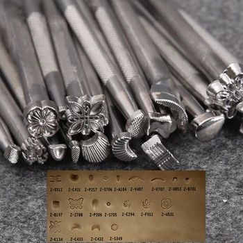 20pcs/LOT DIY Alloy Leather Tool Leather Working Saddle Making Tools Set Carving Leather Craft Stamps Set Craft
20pcs/LOT DIY Alloy Leather Tool Leather Working Saddle Making Tools Set Carving Leather Craft Stamps Set Craft