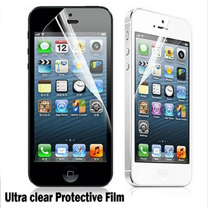 5pieces Ultra Clear Transparent Front Screen Glossy Guard Protector Protective HD Film for Apple iphone 5 5s 5C SE for iphone5s
5pieces Ultra Clear Transparent Front Screen Glossy Guard Protector Protective HD Film for Apple iphone 5 5s 5C SE for iphone5s