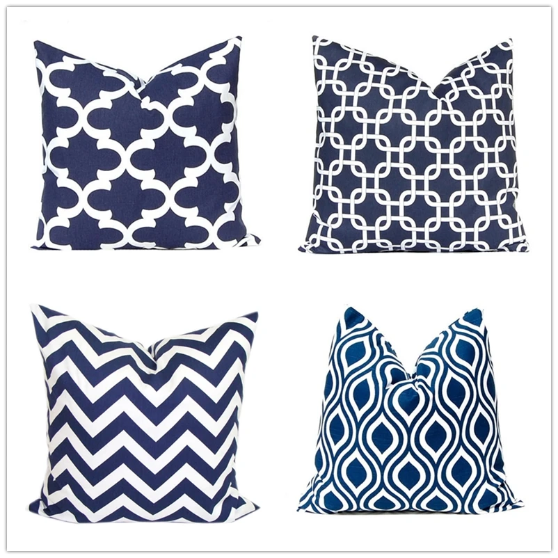 Geometric Cushion Cover,Navy Blue Pillow Case,Canvas Cushion Case,Geometric Pillowcase Decorative Sofa Throw Pillow Covers
Geometric Cushion Cover,Navy Blue Pillow Case,Canvas Cushion Case,Geometric Pillowcase Decorative Sofa Throw Pillow Covers
