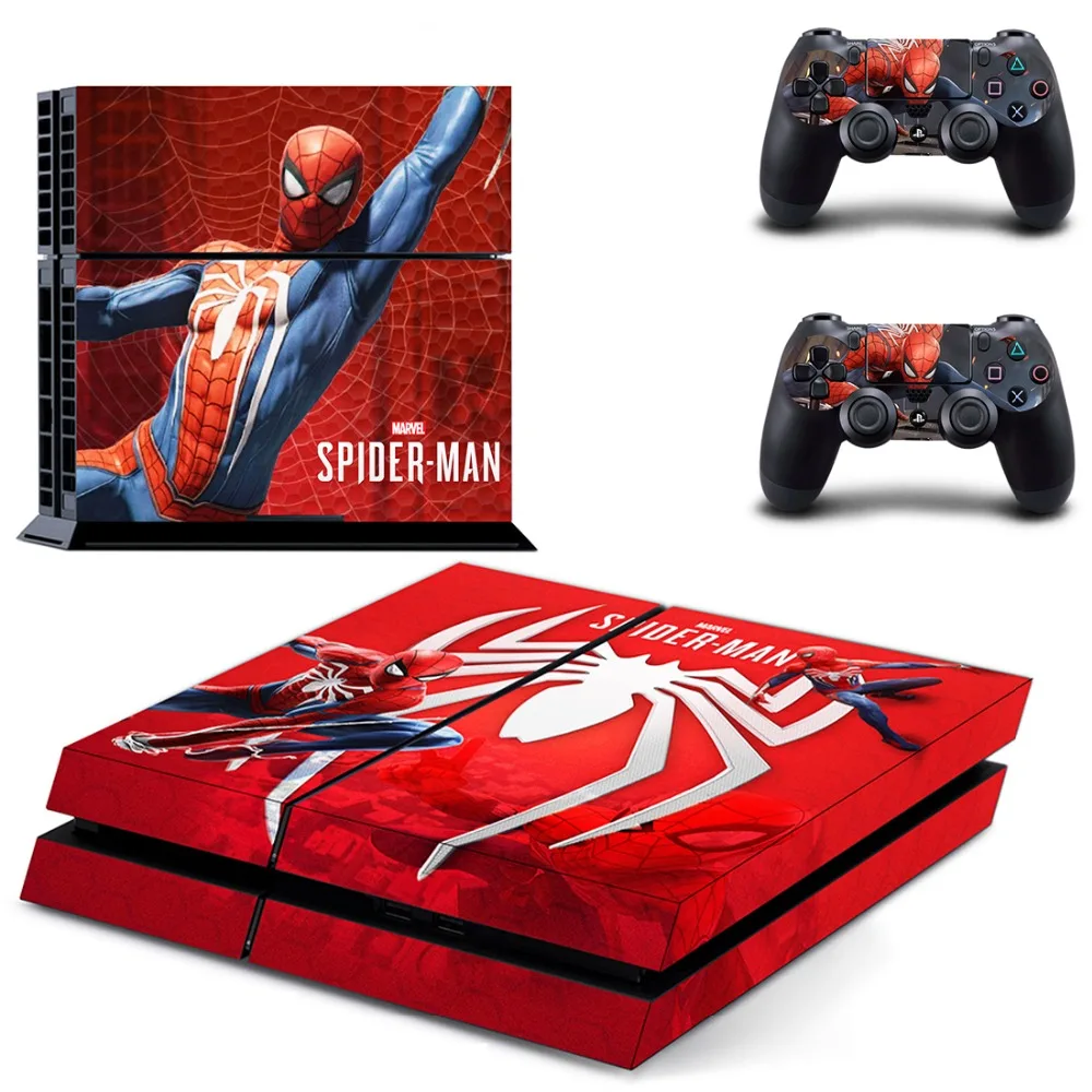 Spiderman Spider Man PS4 Skin Sticker Decal Vinyl for Sony Playstation 4 Console and 2 Controllers PS4 Skin Sticker
Spiderman Spider Man PS4 Skin Sticker Decal Vinyl for Sony Playstation 4 Console and 2 Controllers PS4 Skin Sticker