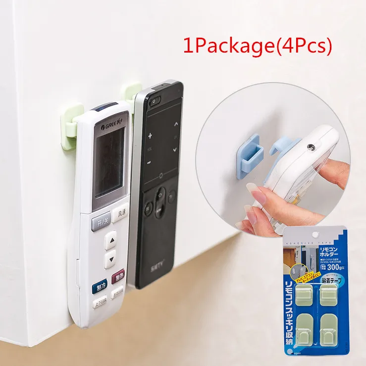 Plastic Hooks 1Package(4Pcs) Sticky Hook Set TV Air Conditioner Remote Control Key Practical Wall Storage Holder Strong Hanger
Plastic Hooks 1Package(4Pcs) Sticky Hook Set TV Air Conditioner Remote Control Key Practical Wall Storage Holder Strong Hanger
