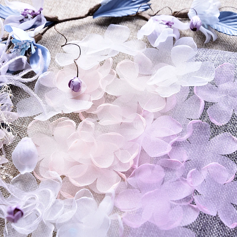 Organza hot baked flowers 10pcs Handmade DIY material three-dimensional wedding bridal head jewelry yarn dress accessories
Organza hot baked flowers 10pcs Handmade DIY material three-dimensional wedding bridal head jewelry yarn dress accessories