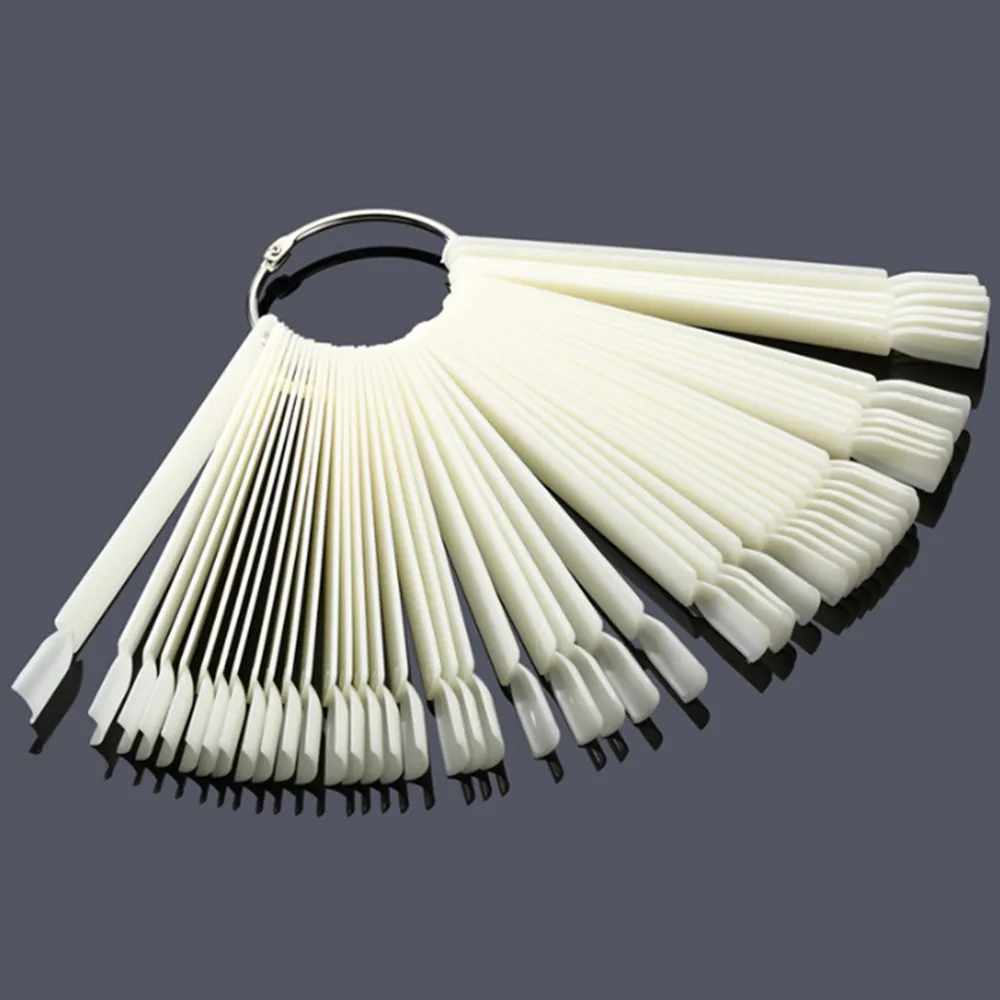 100set/lot 50 Tips Fan-Shaped Nail Art Display Clear Natural Fan with Ring Handle Chart for Polish Gel fan Display Tool F0028
100set/lot 50 Tips Fan-Shaped Nail Art Display Clear Natural Fan with Ring Handle Chart for Polish Gel fan Display Tool F0028