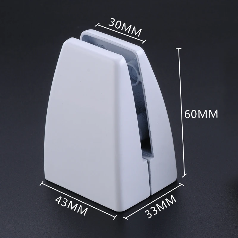 Myhomera 2Pcs Glass Shelf Holder Glass Clamps Aluminum Alloy/Plastic Shelf Support Bracket Office Desk Glass Screen Folder Clip
Myhomera 2Pcs Glass Shelf Holder Glass Clamps Aluminum Alloy/Plastic Shelf Support Bracket Office Desk Glass Screen Folder Clip