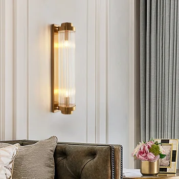 Modern Lustre Crystal Pole Led Wall Lamp Living Room Gold Metal Bedroom Led Wall Light Fixtures Living Room Corridor Led Sconce
Modern Lustre Crystal Pole Led Wall Lamp Living Room Gold Metal Bedroom Led Wall Light Fixtures Living Room Corridor Led Sconce