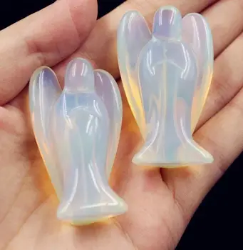 free shipping Interesting Sri Lanka Moonstone Carved Angel Small statue A Pair 2inch
free shipping Interesting Sri Lanka Moonstone Carved Angel Small statue A Pair 2inch