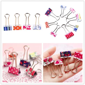 6pcs Printed Metal Binder Clips Paper Clip Clamp Office School Binding Supplies Random Color 38mm
6pcs Printed Metal Binder Clips Paper Clip Clamp Office School Binding Supplies Random Color 38mm