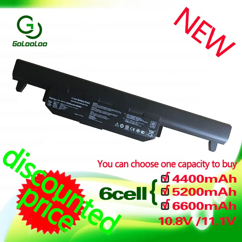 Golooloo 6cells 11.1v Laptop BatteryFor Asus A45 R400 R500 R700 U57 X45 X55 X75 A55 A75 K45 K55 K75 A33-K55 A41-K55 A32-K55
Golooloo 6cells 11.1v Laptop BatteryFor Asus A45 R400 R500 R700 U57 X45 X55 X75 A55 A75 K45 K55 K75 A33-K55 A41-K55 A32-K55