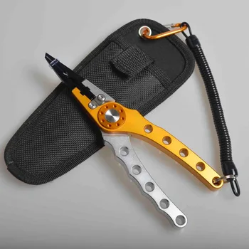 Multi-Function Stainless Steel Fishing Plier Line Lure Cutter Hook Remover Tackle Tool Cutting Fish Tongs Scissors
Multi-Function Stainless Steel Fishing Plier Line Lure Cutter Hook Remover Tackle Tool Cutting Fish Tongs Scissors