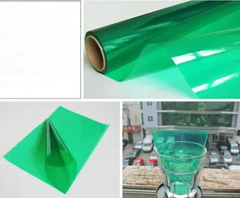 Green Decorative Window Solar Tint Fim Self Adhesive Sticker Decals UV Proof Vinyl Home Shop Building Film Foils 152x50cm
Green Decorative Window Solar Tint Fim Self Adhesive Sticker Decals UV Proof Vinyl Home Shop Building Film Foils 152x50cm