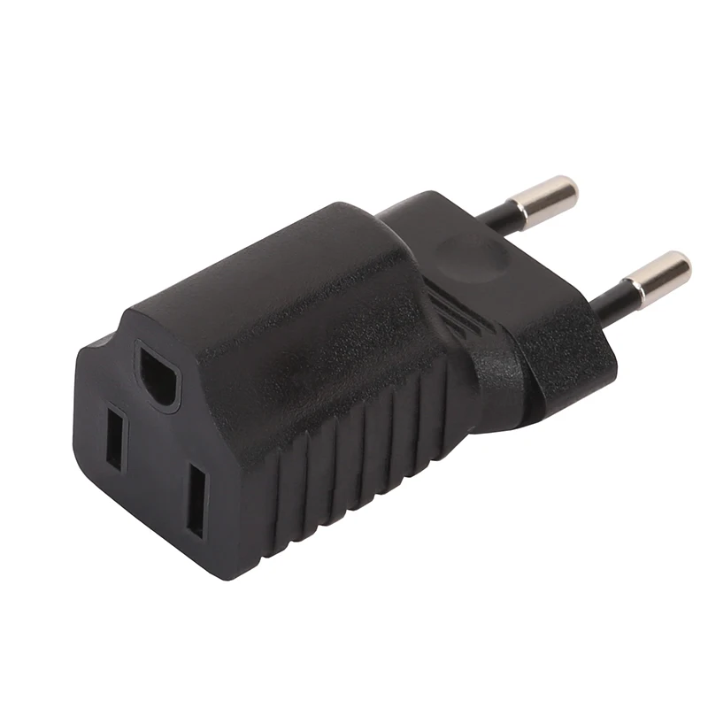 Black EU Europe To US USA Travel Charger Adapter 3 Pole Female AC Plug Outlet Converter Power Adapters For Home Use
Black EU Europe To US USA Travel Charger Adapter 3 Pole Female AC Plug Outlet Converter Power Adapters For Home Use