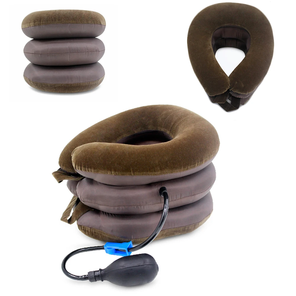 Inflatable Cervical Traction Device Neck Massager Correction Neck Massager Device Relief Pain Massage Collar Health Care
Inflatable Cervical Traction Device Neck Massager Correction Neck Massager Device Relief Pain Massage Collar Health Care