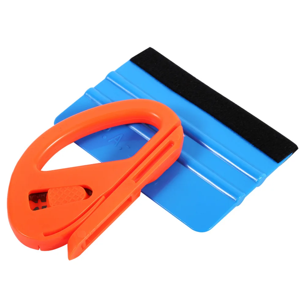 Car Vinyl Film Wrapping Safety Cutter Soft Felt Edge Scraper Squeegee Kit Window Glass Decal Applicator Car Styling Stickers
Car Vinyl Film Wrapping Safety Cutter Soft Felt Edge Scraper Squeegee Kit Window Glass Decal Applicator Car Styling Stickers