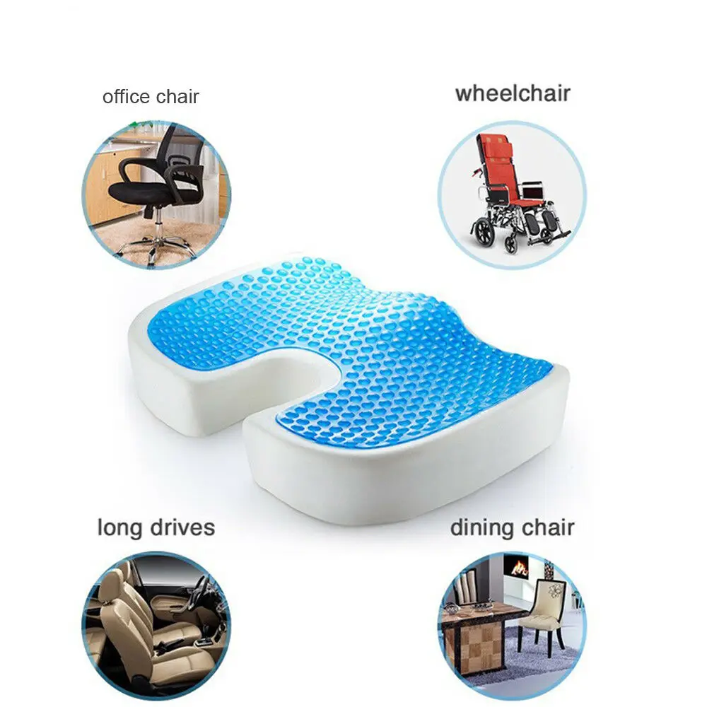 Gel Memory Foam Seat Cushion slow rebound sponge U Type gel seat cushion bare core Cooling butt cushion for Office Home
Gel Memory Foam Seat Cushion slow rebound sponge U Type gel seat cushion bare core Cooling butt cushion for Office Home
