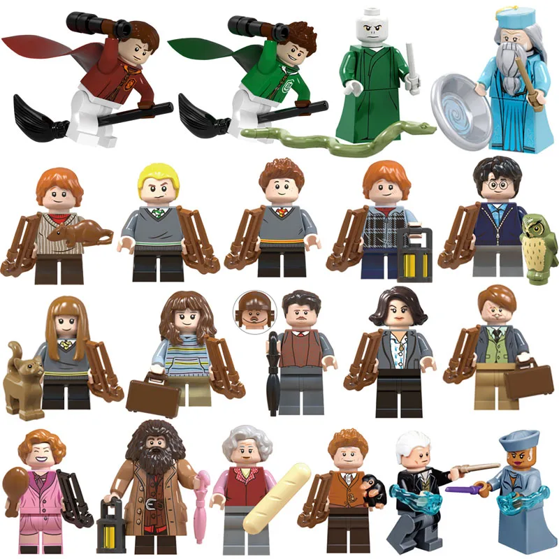 Hermione Rubeus Hagrid Ron Weasle Mini Action Figure Toy Building Block Brick Compatible with lego
Hermione Rubeus Hagrid Ron Weasle Mini Action Figure Toy Building Block Brick Compatible with lego