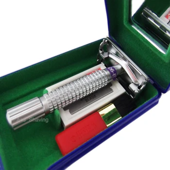 Double Edge Butterfly Razor Single Blade Pivoting Head Face Hair Safety Shaving Man Gift
Double Edge Butterfly Razor Single Blade Pivoting Head Face Hair Safety Shaving Man Gift