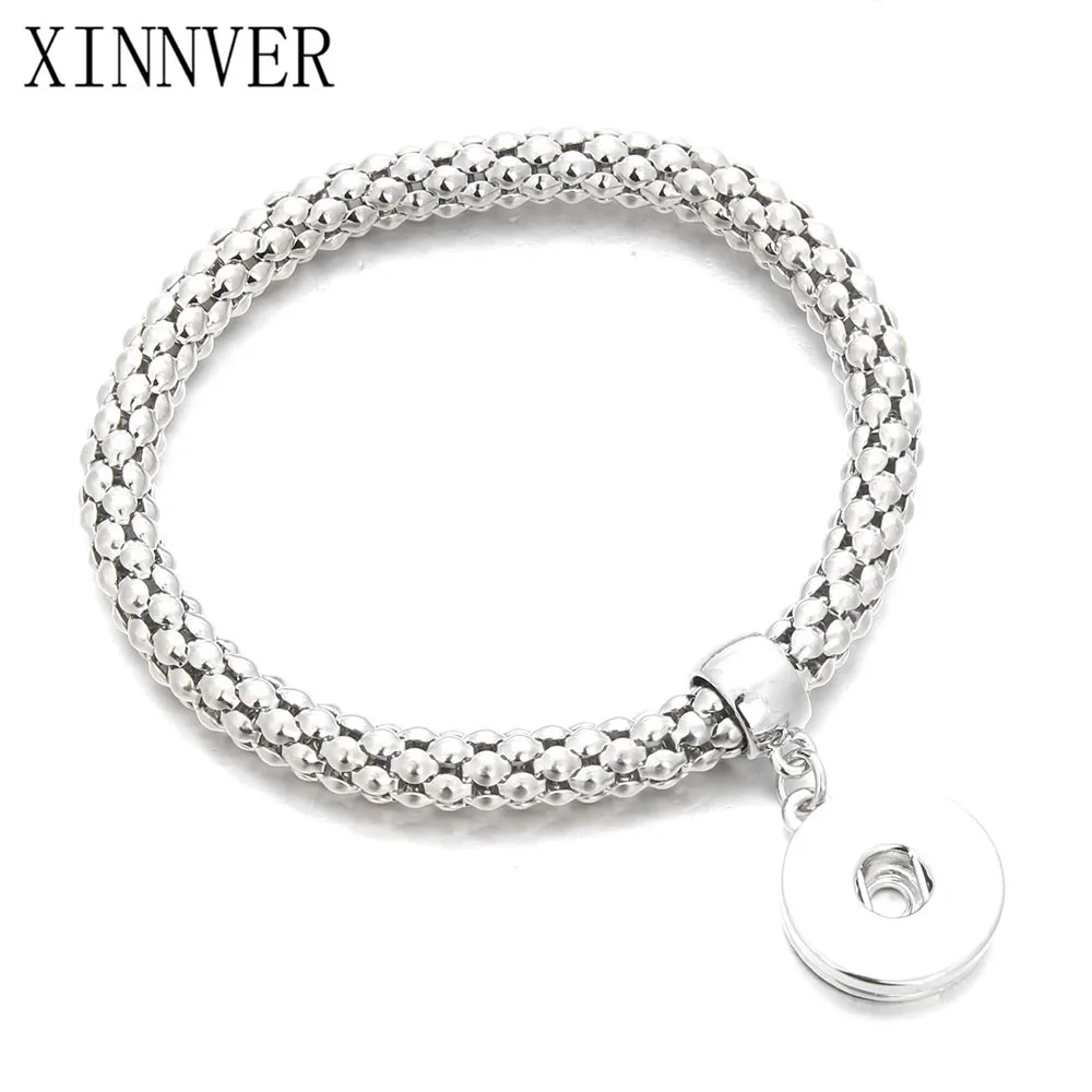 New Gold Silver Snap Bracelet For Women Fit DIY 18mm snap Jewelry Elastic Snap Buttons Bracelet Jewelry ZE111
New Gold Silver Snap Bracelet For Women Fit DIY 18mm snap Jewelry Elastic Snap Buttons Bracelet Jewelry ZE111