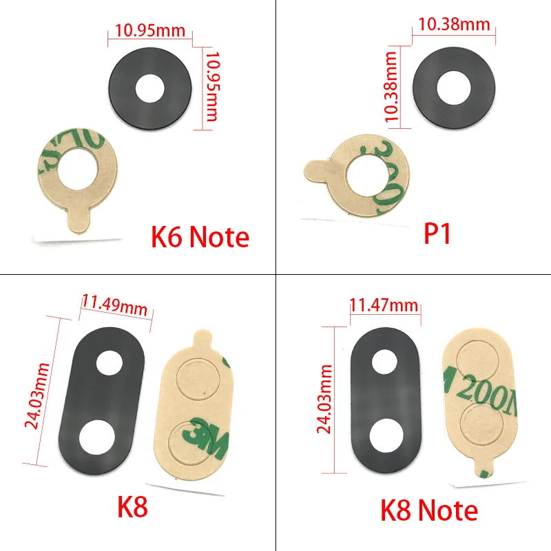 NEW For Lenovo K8 Note / K6 Note / P1 / K8 Back Camera Glass Rear Camera Glass Lens With Sticker Glue Ahesive Replacement
NEW For Lenovo K8 Note / K6 Note / P1 / K8 Back Camera Glass Rear Camera Glass Lens With Sticker Glue Ahesive Replacement