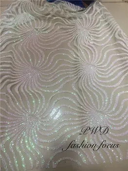 Clear white sparkly hand print glued glitter powder tulle mesh lace fabric LN11214 for sawing/ evening dress/stage
Clear white sparkly hand print glued glitter powder tulle mesh lace fabric LN11214 for sawing/ evening dress/stage