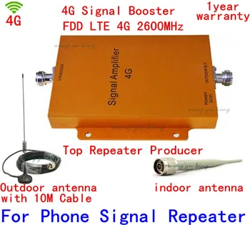 4G LTE 2600MHz Cell Phone Signal Repeater Amplifier high gain 65dbi 4G mobile phone signal booster With Cable + Antenna
4G LTE 2600MHz Cell Phone Signal Repeater Amplifier high gain 65dbi 4G mobile phone signal booster With Cable + Antenna