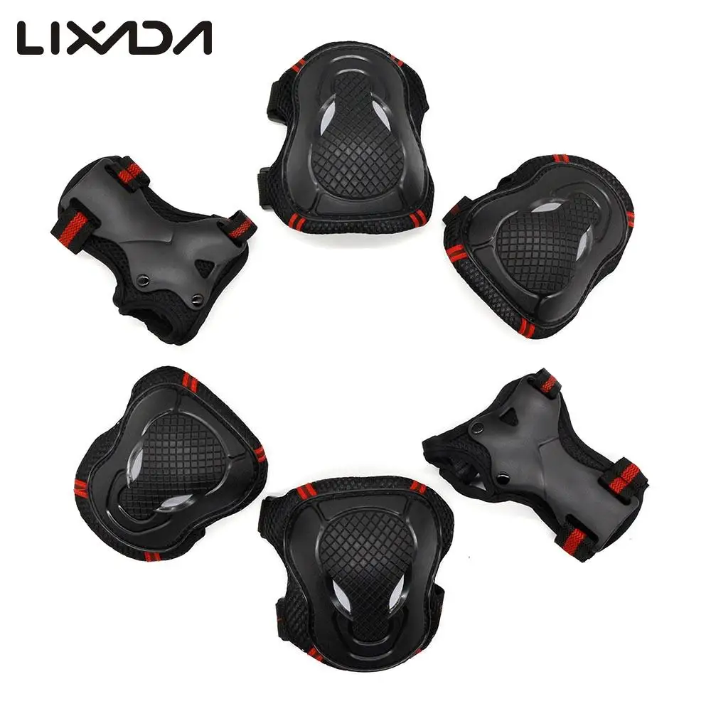 Lixada 6PCS Elbow Supporter knee protect Kid Youth Cycling Roller Skating Skateboard Elbow knee Hand Safety Protection Guard Pad
Lixada 6PCS Elbow Supporter knee protect Kid Youth Cycling Roller Skating Skateboard Elbow knee Hand Safety Protection Guard Pad