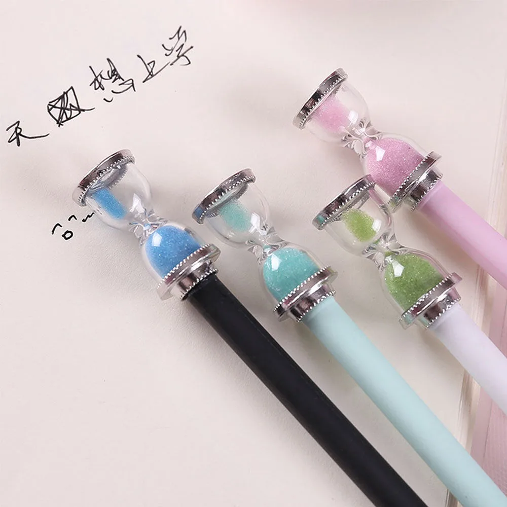 1Pc Kawaii Stationery Creative Time Hourglass Gel Pen 0.5MM Black Ink Pens for Student Office School Supplies Student gifts
1Pc Kawaii Stationery Creative Time Hourglass Gel Pen 0.5MM Black Ink Pens for Student Office School Supplies Student gifts