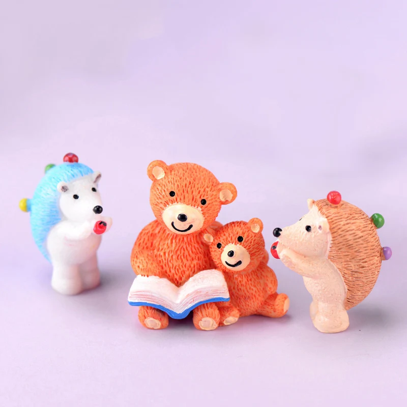 ZOCDOU 3 Piece Hedgehog Hedgepig Bear Forest Animal Europe Model Small Statue Figurine Crafts Figure Ornament Home Garden Decor
ZOCDOU 3 Piece Hedgehog Hedgepig Bear Forest Animal Europe Model Small Statue Figurine Crafts Figure Ornament Home Garden Decor