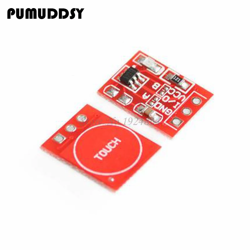 10Pcs TTP223 Touch Key Switch Module Touch Button Capacitive Switches Self-Locking/No-Locking Capacitive Touch Switches
10Pcs TTP223 Touch Key Switch Module Touch Button Capacitive Switches Self-Locking/No-Locking Capacitive Touch Switches