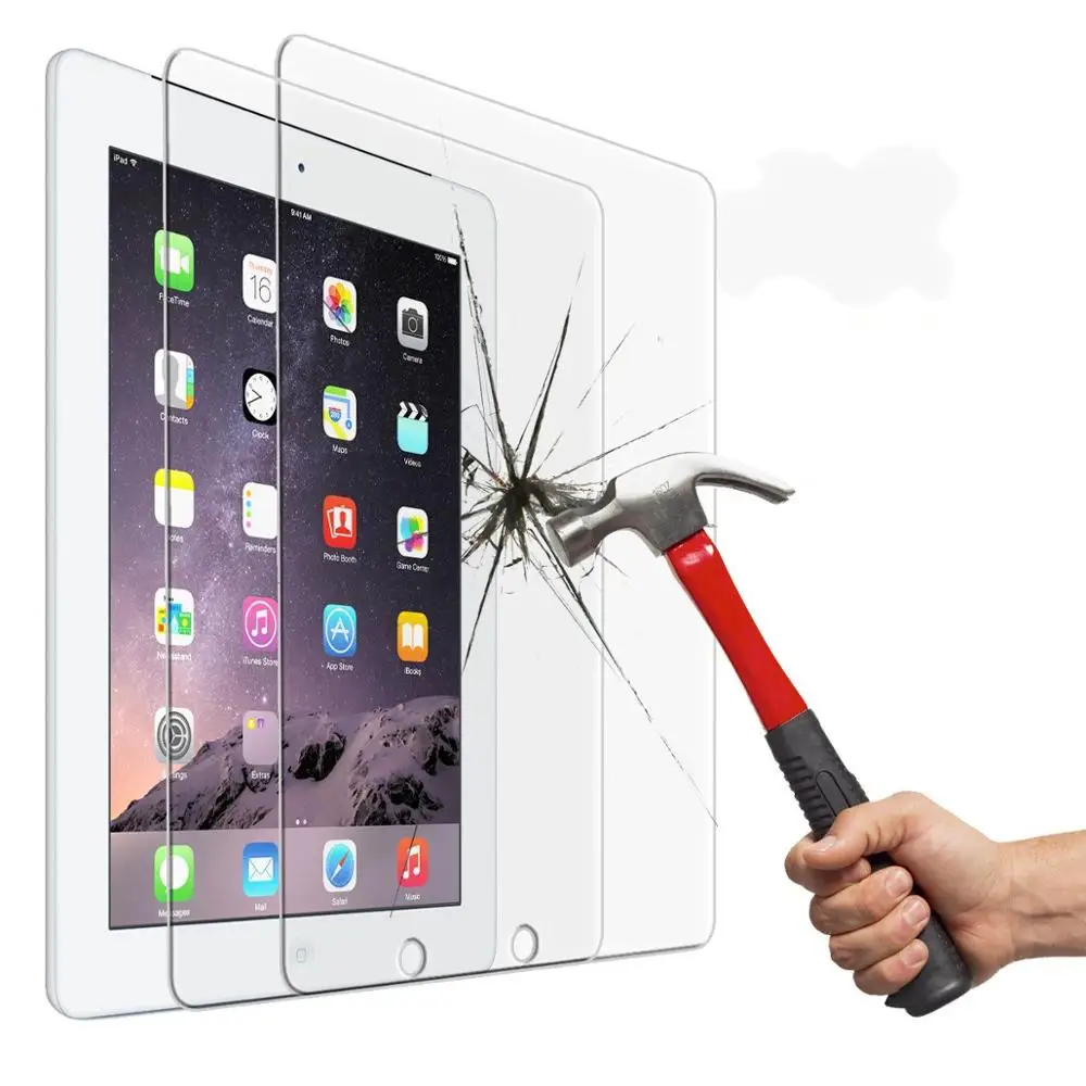 0.4mm 9.7 Inch Transparent Premium Tempered Glass Film for iPad 2 3 4 9H Glass Screen Protector for iPad Air 2 Air2 Pro 9.7"
0.4mm 9.7 Inch Transparent Premium Tempered Glass Film for iPad 2 3 4 9H Glass Screen Protector for iPad Air 2 Air2 Pro 9.7"