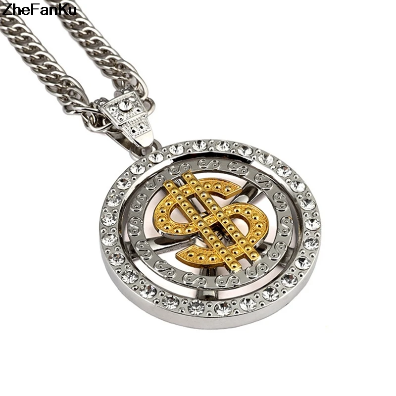 Men/women Us Dollar Money Pendant Necklace Gold/silver Plated American Hip-hop Chain Jewelry
Men/women Us Dollar Money Pendant Necklace Gold/silver Plated American Hip-hop Chain Jewelry