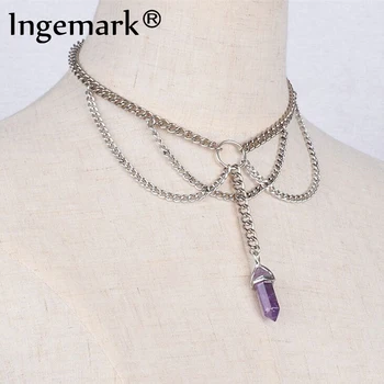 New Silver Color Chain Quartz Necklaces Pendant Necklace Chain Crystal Necklace Women Jewelry Accessories Valentin Day Gift
New Silver Color Chain Quartz Necklaces Pendant Necklace Chain Crystal Necklace Women Jewelry Accessories Valentin Day Gift