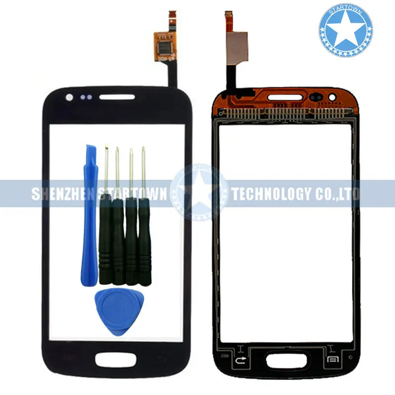 Black Glass Lens Touch Screen Digitizer Replacement for Samsung Galaxy Ace 3 S7270 S7272 S7275 with DIY Repair Tools
Black Glass Lens Touch Screen Digitizer Replacement for Samsung Galaxy Ace 3 S7270 S7272 S7275 with DIY Repair Tools