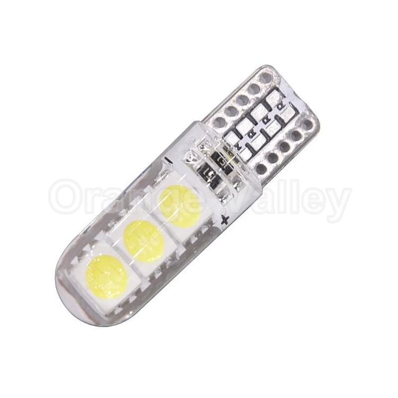2Pcs High Quality T10 W5W 198 501 6 Silica Gel 5050 SMD Car Leds Interior lights Clearance Wedge Lamps DC 12V
2Pcs High Quality T10 W5W 198 501 6 Silica Gel 5050 SMD Car Leds Interior lights Clearance Wedge Lamps DC 12V