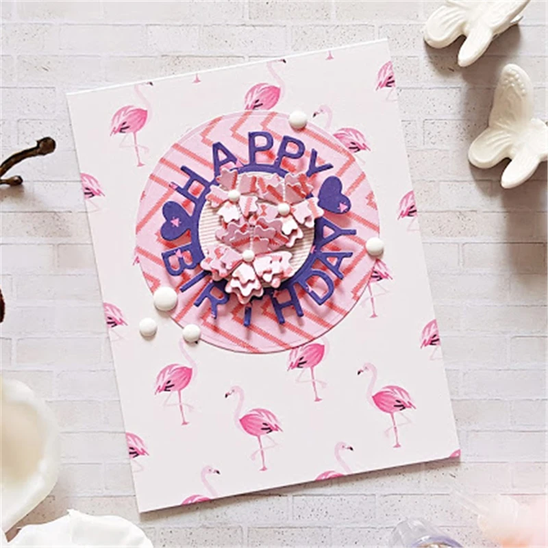 DiyArts Dies Happy Birthday Letters New Lace Edge Frame Metal Cutting Dies 8*11cm for Scrapbooking Card Making Craft Cut Dies
DiyArts Dies Happy Birthday Letters New Lace Edge Frame Metal Cutting Dies 8*11cm for Scrapbooking Card Making Craft Cut Dies