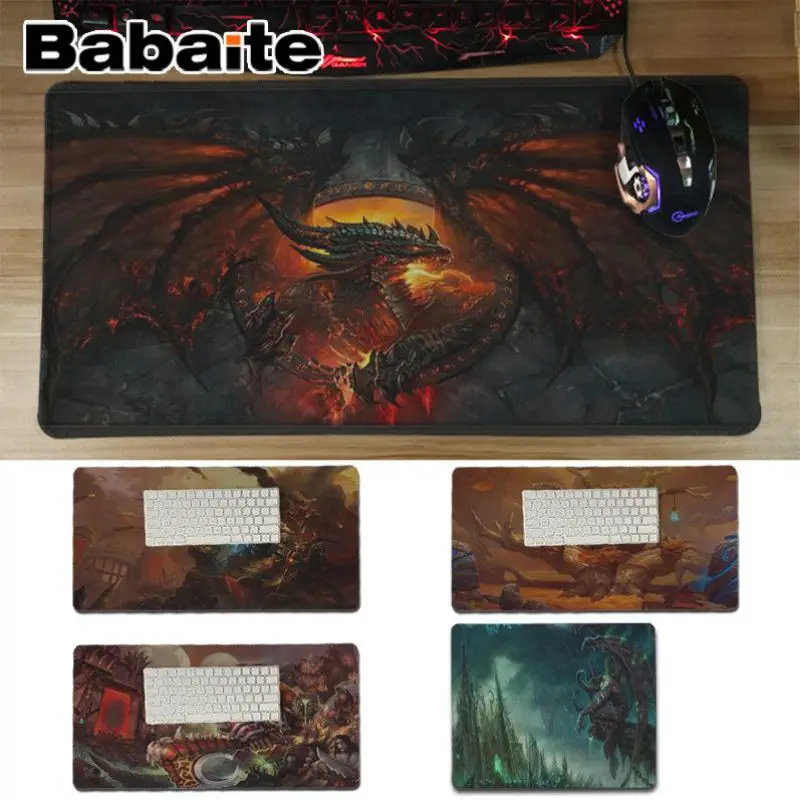 Babaite World of Warcraft WOW Unique Desktop Pad Game Mousepad Speed/Control Version Large Gaming Mouse Pad
Babaite World of Warcraft WOW Unique Desktop Pad Game Mousepad Speed/Control Version Large Gaming Mouse Pad