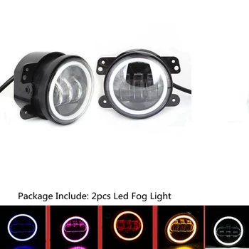 4 Inch 30w Led Fog Lights Two Color Halo Ring for Jeep Wrangler Dodge Magnum Journey Chrysler PT Cruiser and Others
4 Inch 30w Led Fog Lights Two Color Halo Ring for Jeep Wrangler Dodge Magnum Journey Chrysler PT Cruiser and Others