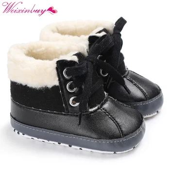 Newborn Baby Boy/Girl Winter Boots First Walkers Warm PU Leather Fleece Snowfield Lace-Up Booty Shoes Sneakers
Newborn Baby Boy/Girl Winter Boots First Walkers Warm PU Leather Fleece Snowfield Lace-Up Booty Shoes Sneakers