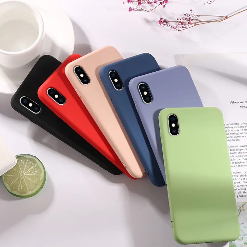 Colorful Matte Soft TPU Cute Candy Color rubber Cover For iPhone 6 6S 7Plus 8 Plus For iPhone X XR XS Max 10 Silicone Clear Case
Colorful Matte Soft TPU Cute Candy Color rubber Cover For iPhone 6 6S 7Plus 8 Plus For iPhone X XR XS Max 10 Silicone Clear Case