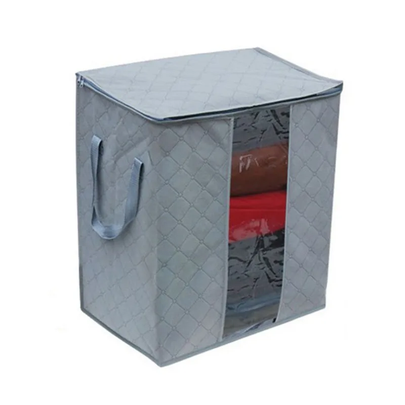 Clothing Waterproof Dustproof Storage Box High Quality Bamboo Charcoal Quilt Storage Bags Large Capacity Pure Color Storage Bag
Clothing Waterproof Dustproof Storage Box High Quality Bamboo Charcoal Quilt Storage Bags Large Capacity Pure Color Storage Bag