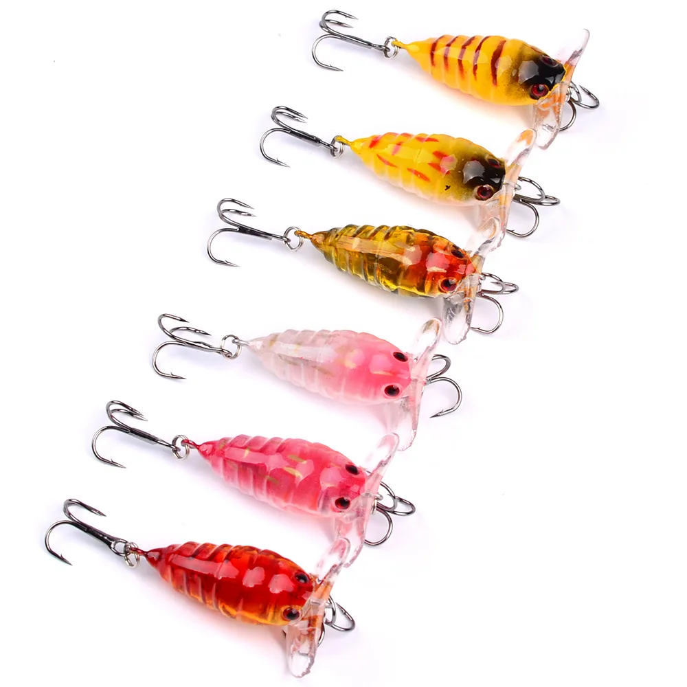 1pcs Random color Cicada Insect Bait Fishing lure 4cm-4.2g bionic hard Artificial floating Bait
1pcs Random color Cicada Insect Bait Fishing lure 4cm-4.2g bionic hard Artificial floating Bait