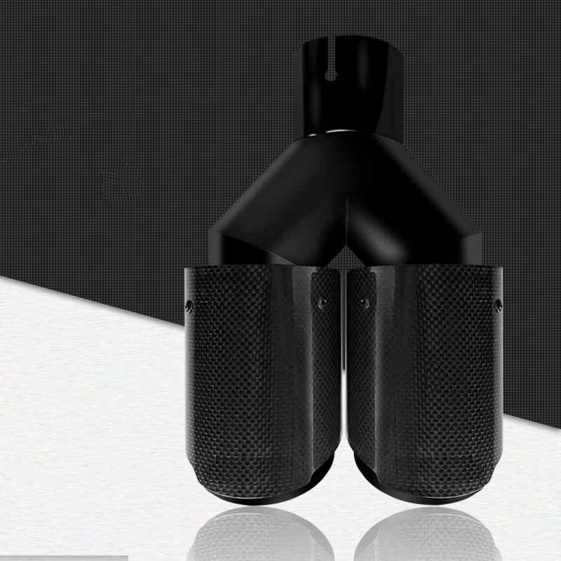 1Pcs Black Pipe of Different Size Dual Carbon Fiber Stainless Steel Exhaust Tip Universal Auto Akrapovic Exhaust Muffler Pipe
1Pcs Black Pipe of Different Size Dual Carbon Fiber Stainless Steel Exhaust Tip Universal Auto Akrapovic Exhaust Muffler Pipe