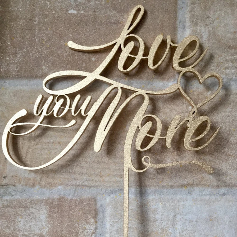 Personalized Love You More wedding Wedding cake topper, Unique Decor For Wedding Engagement Party ,Rustic Engagement Cake topper
Personalized Love You More wedding Wedding cake topper, Unique Decor For Wedding Engagement Party ,Rustic Engagement Cake topper