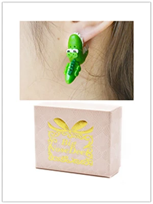 Trendy Handmade Cartoon Crocodile Dinosaur Stud Earrings for Women Cute Polymer Clay 3D Animal Earrings Jewelry
Trendy Handmade Cartoon Crocodile Dinosaur Stud Earrings for Women Cute Polymer Clay 3D Animal Earrings Jewelry