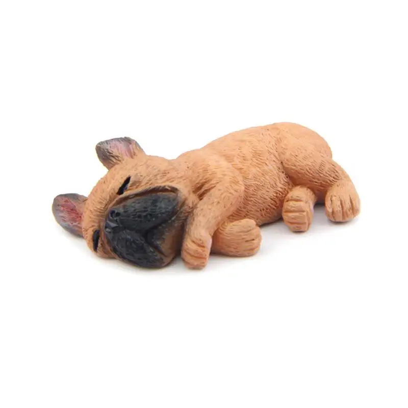 

3D French Bulldog Magnet Cute Sleeping Dog Refrigerator Whiteboard Magnets for Office Home Decoration