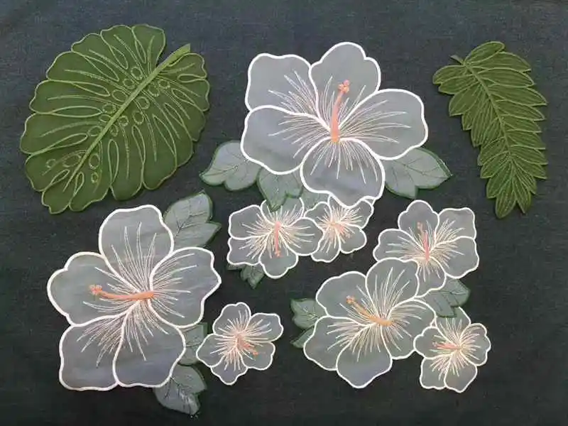 Five-piece set of high-quality exquisite flowers embroidery sewing lace for DIY craft cloth decoration accessories S0199
Five-piece set of high-quality exquisite flowers embroidery sewing lace for DIY craft cloth decoration accessories S0199